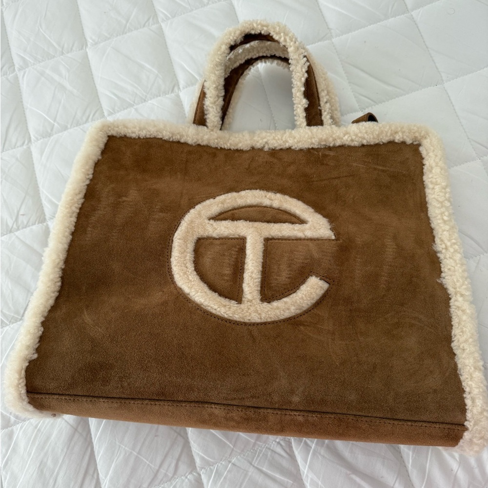 Ugg X Telfar Medium Chesnut Tote